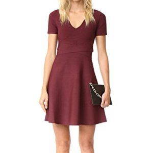 Alexanderwang.t Rib Knit Flared Dress